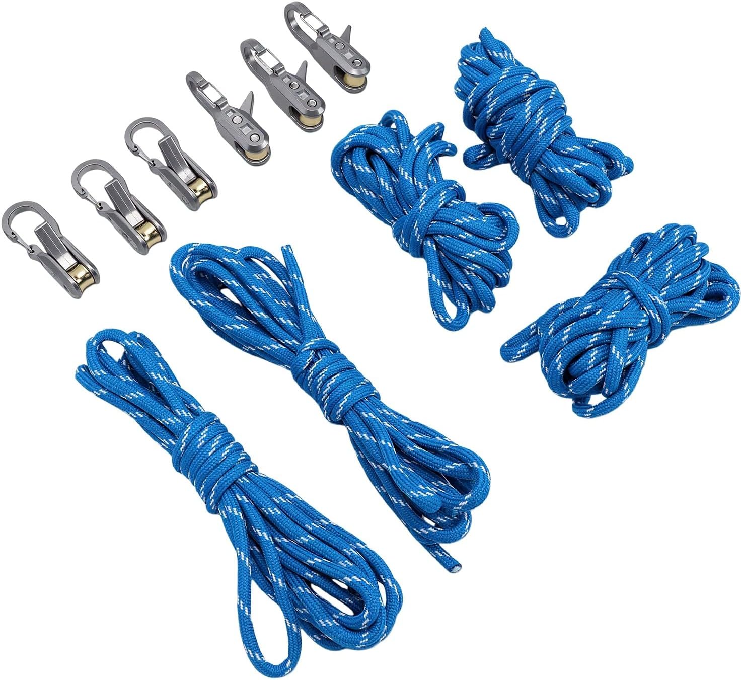 6-teiliges Set Seilspanner Für Camping, Planen