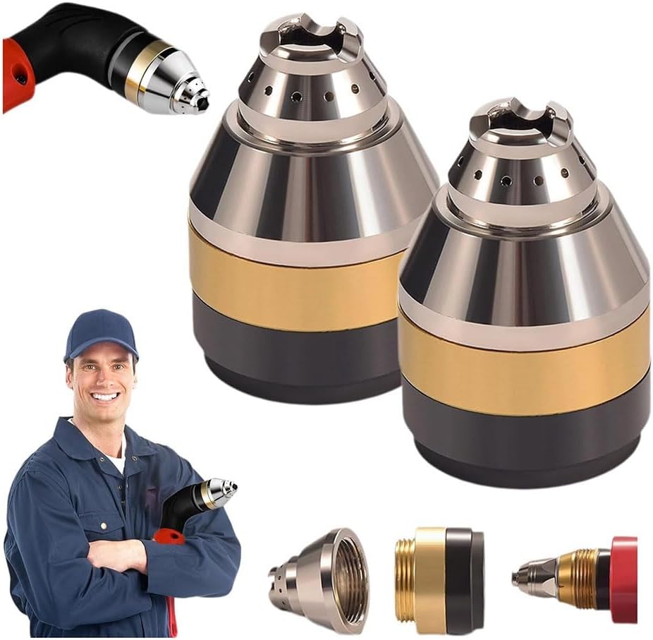 Set Mit 2 Schutzkappen Für P80-plasmaschneiddüse