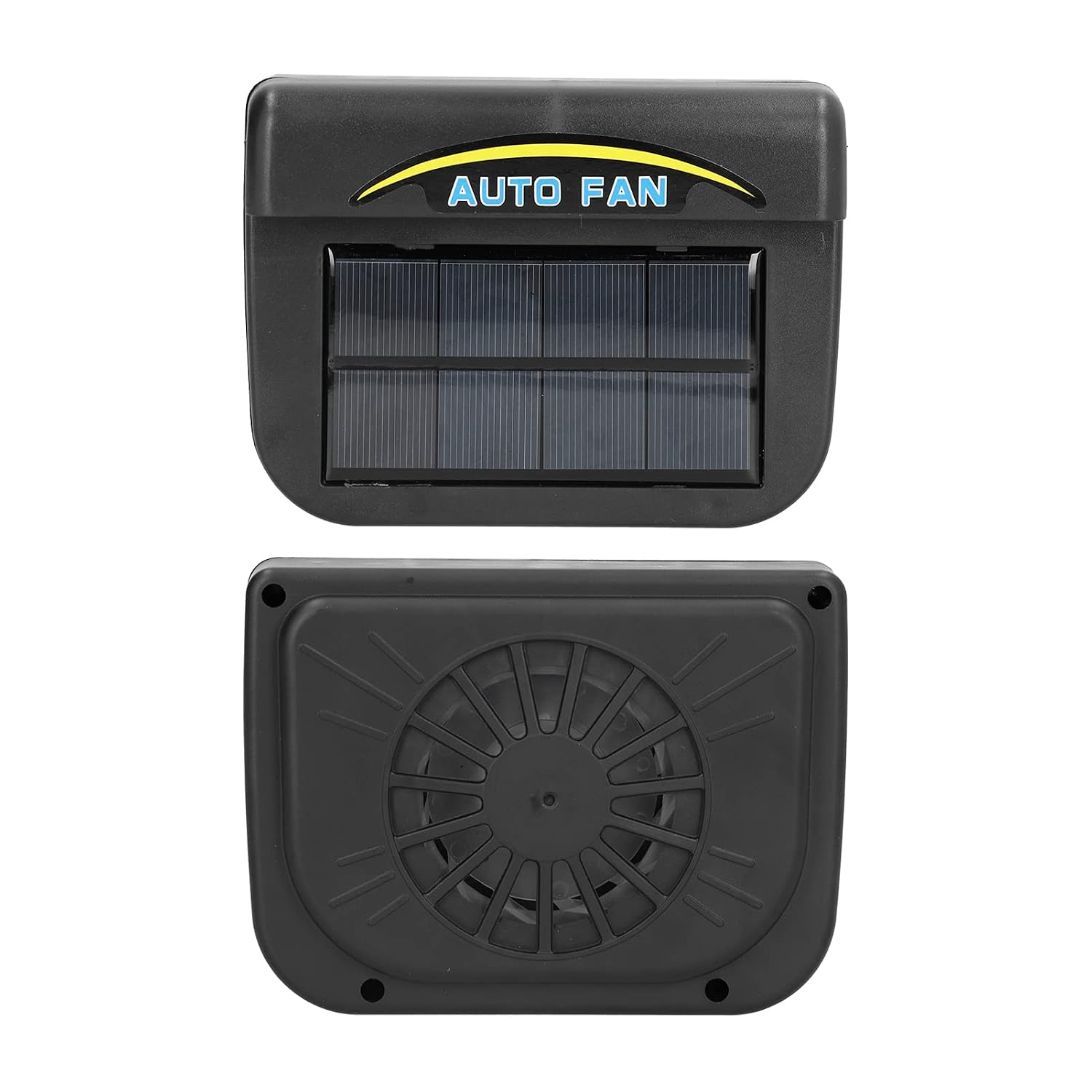 Solarbetriebener Fahrzeugabluftventilator Mit Monokristallinem Siliziumpanel, Abs-lüfter, 2 V, 0,5 W Kühlung (ventilator)