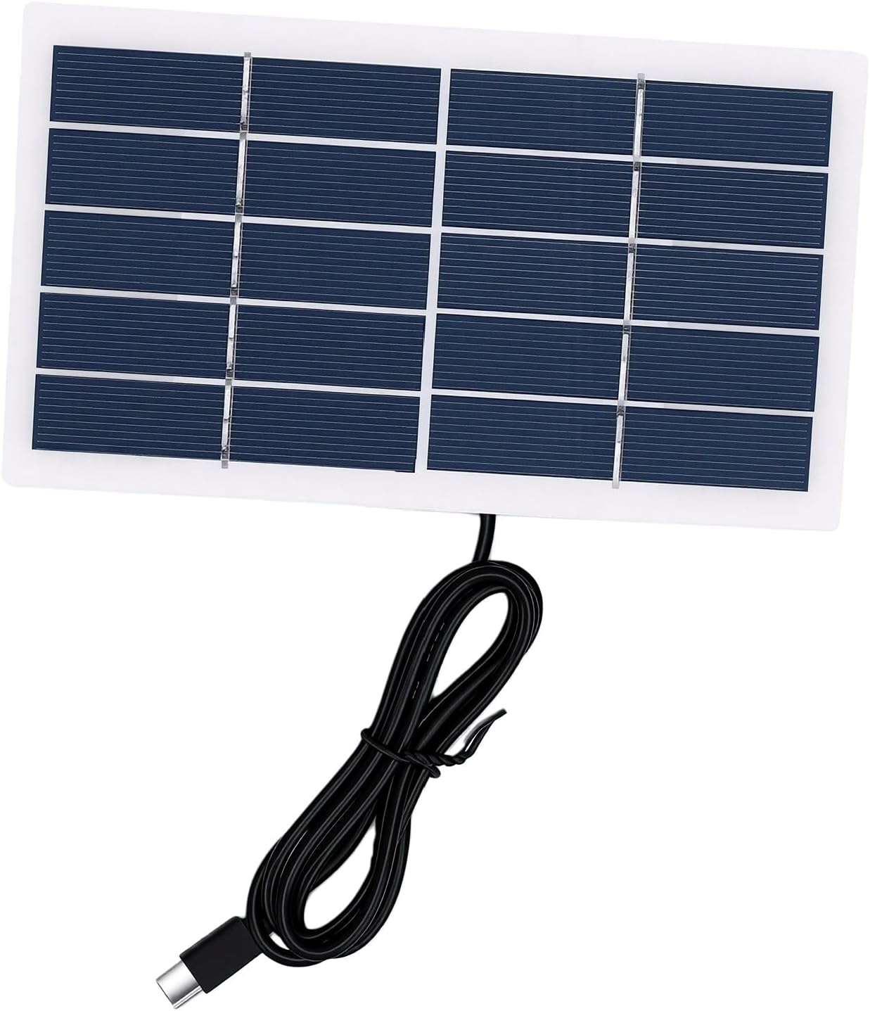 Tragbares Solarpanel, Typ-c-ausgang, 2 W, 5 V