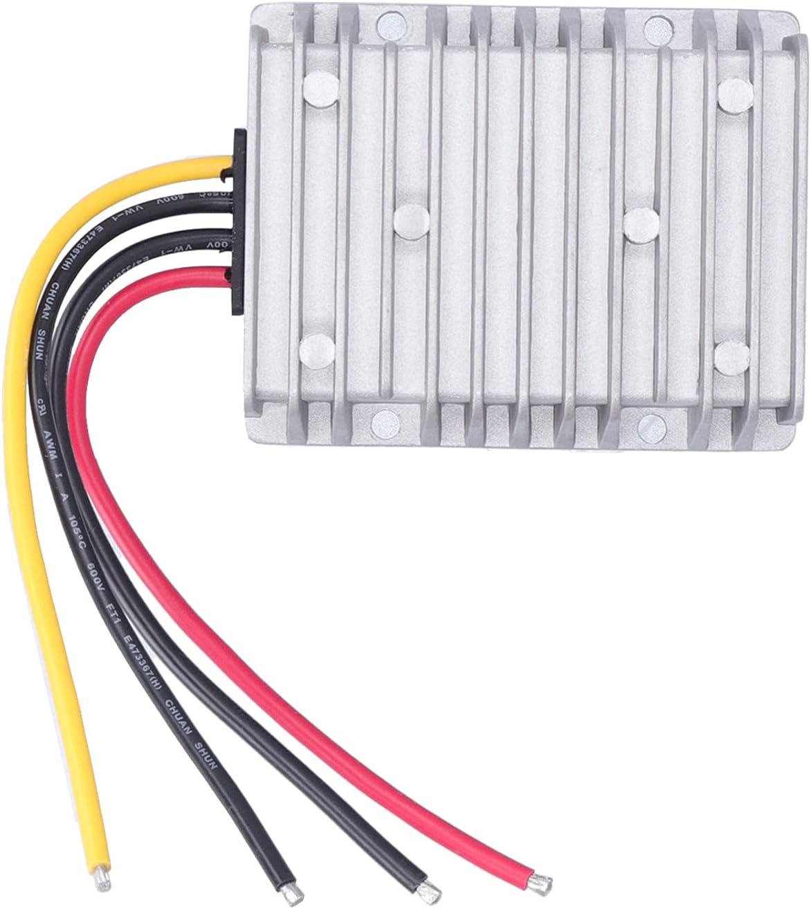 24-v-auf-12-v-gleichstromwandler, Gleichstrom-spannungswandler Aus Aluminiumlegierung, 30 A, 360 W, Schutzart Ip68, Versiegelte Wärmeableitung, Für Auto, Lkw, Navigationskamera, Led-lüfter