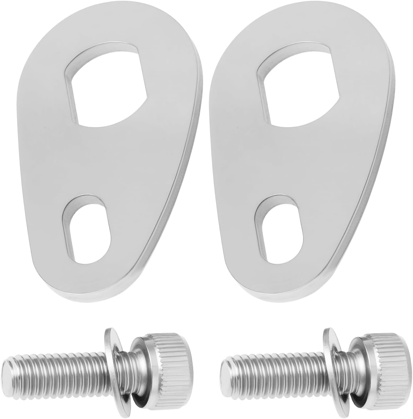 Set Mit 2 Drehmomentstützen Für E-bikes, 12 X 10 Mm, Edelstahl 304, Für Motor Und Rahmen