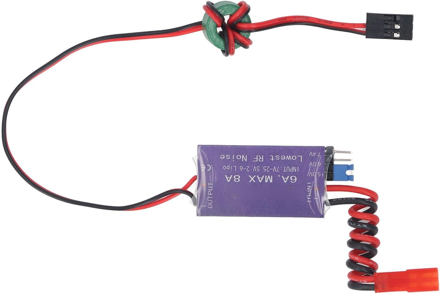 Ubec Spannungsreglermodul – 6 A Ausgang Für Rc-helikopter Und Starrflügler, 7 Eingänge, 25,5 V Auf Externe Stromversorgung 5 V/6 V/7,4 V