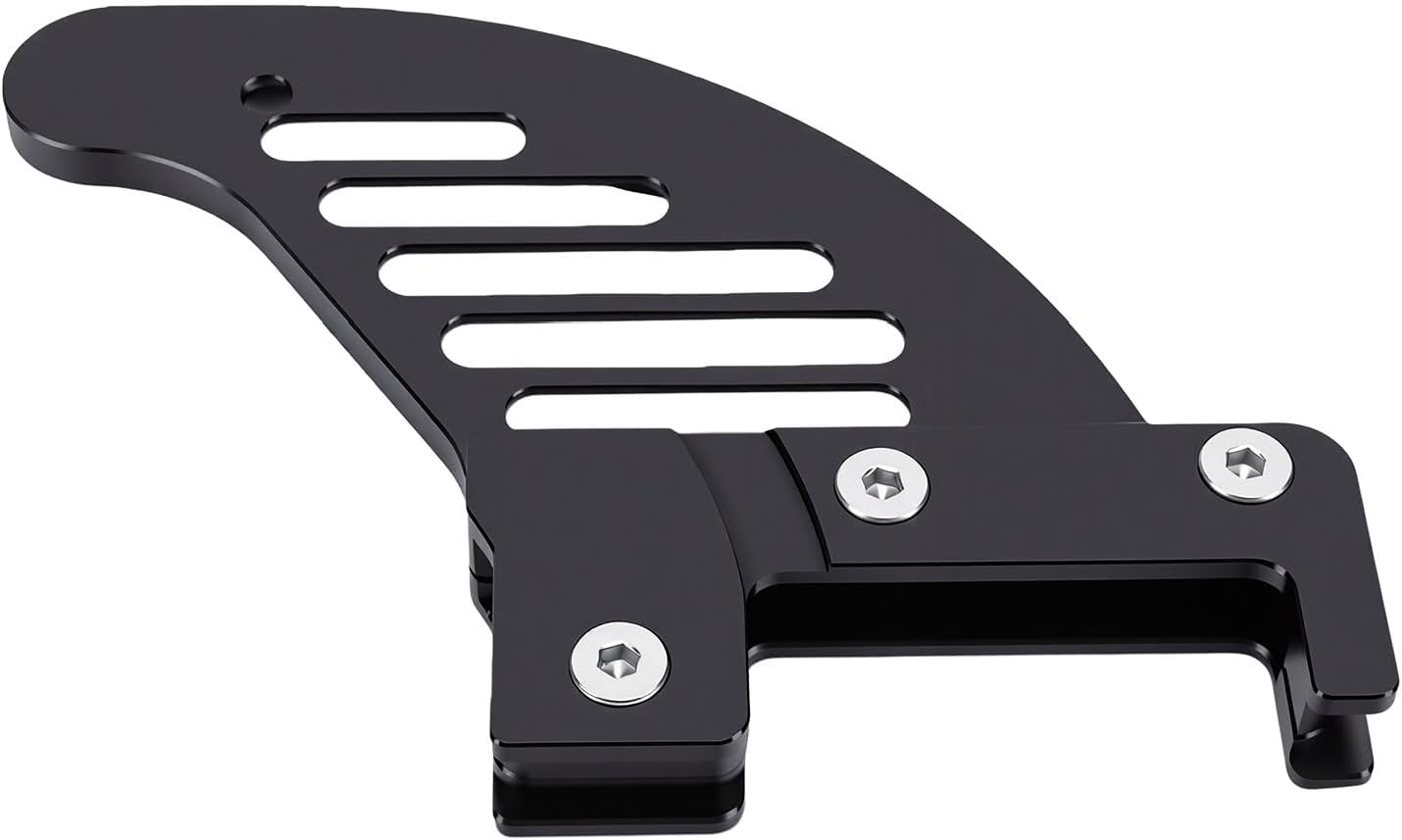 Hinterradbremssattelschutz, Cnc-gefräster Bremsscheibenschutz Aus Aluminiumlegierung Mit Eloxierter Oberfläche Für Sherco 125 250 300 350 450 500 530 Motorräder (schwarz)