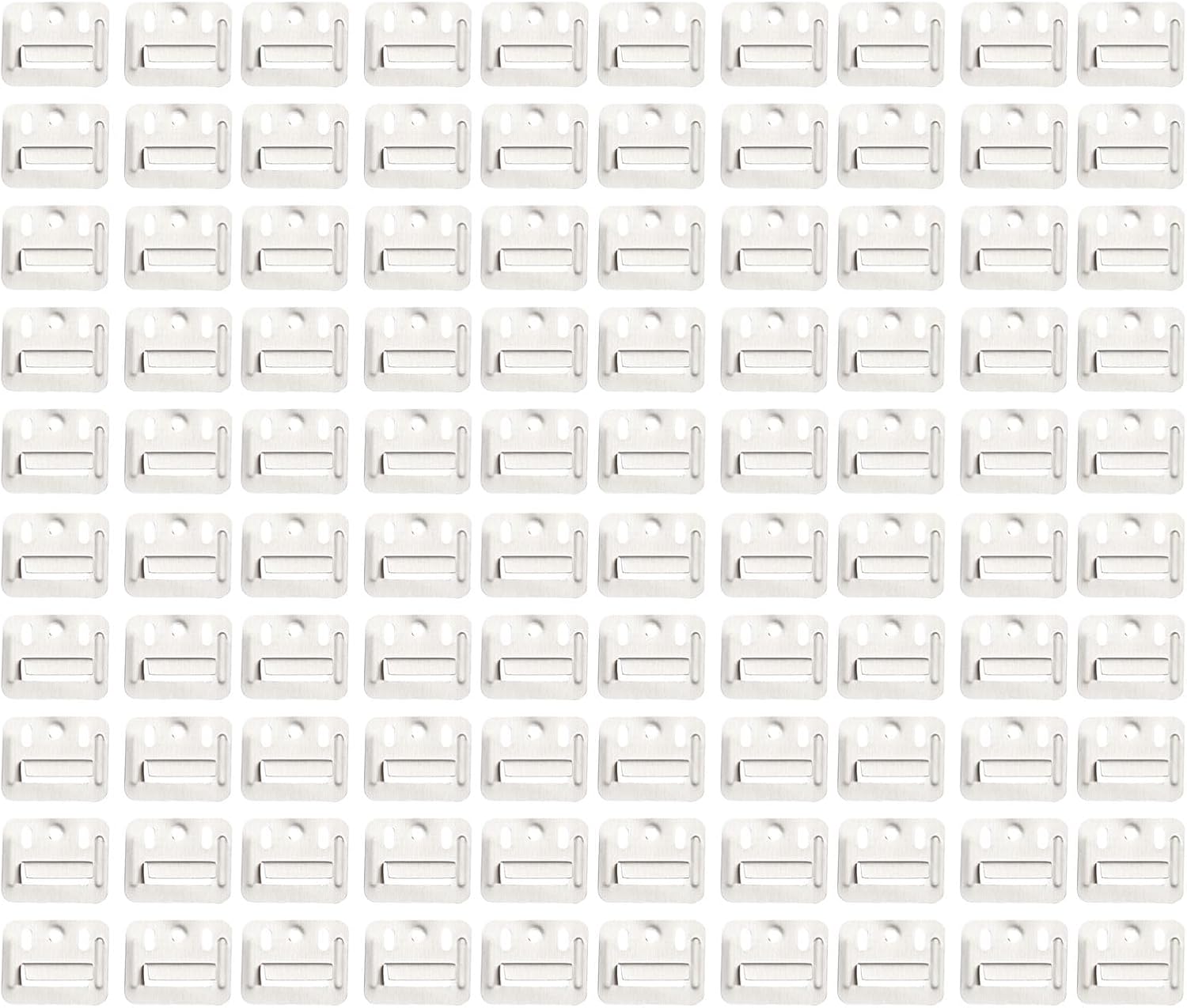 Wandpaneelclips, 100 Stück, Verdeckte Einbaumontage