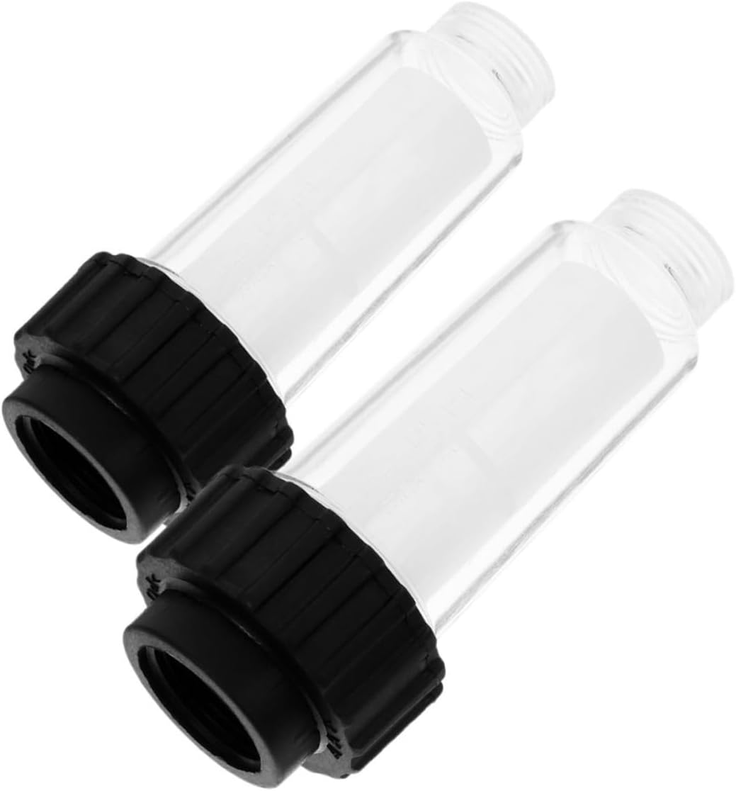 2-teiliger Sedimentfilter Für Hochdruckreiniger Und Waschmaschinenzubehör. Verbessert Die Reinigungsleistung. Einfache Installation. Langlebig Und Schmutzabweisend.