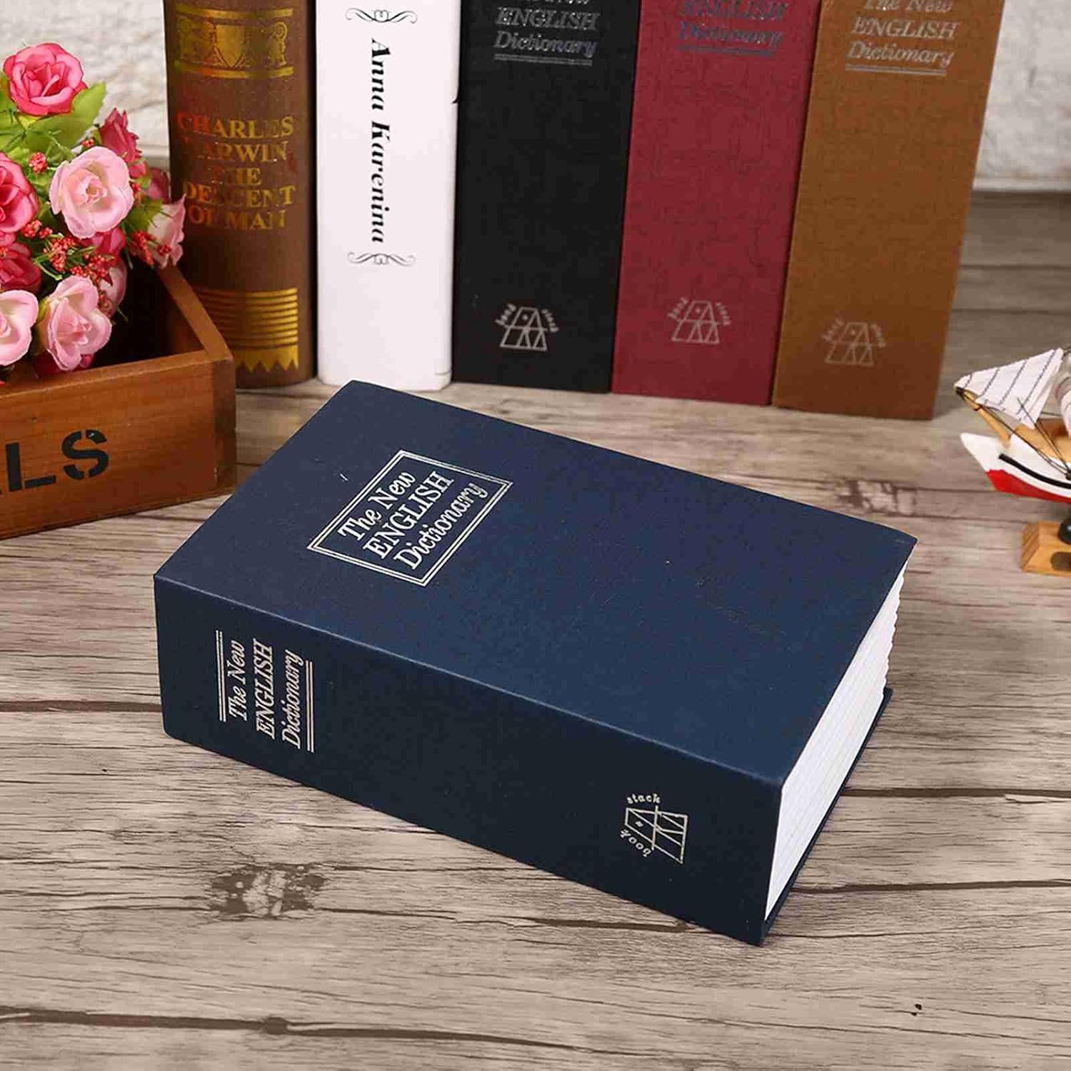 Edelstahl, Codiert Durch Karton-sicherheitsbuchschloss