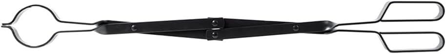 Robuste Brennholzzange, 62 Cm, Für Holzscheite Bis Zu 30,5 Cm Durchmesser, Rostbeständige Kaminzange, Schwarz