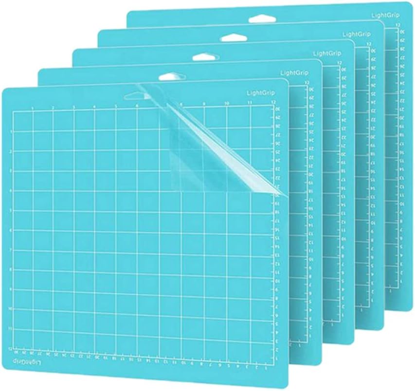 Set Mit 5 Leichten, Rutschfesten Schneidematten Für One/air/explore Air2 & Air 3/maker & Maker 3, Gesteppte Schneidematte, 30,5 X 30,5 Cm, Blau