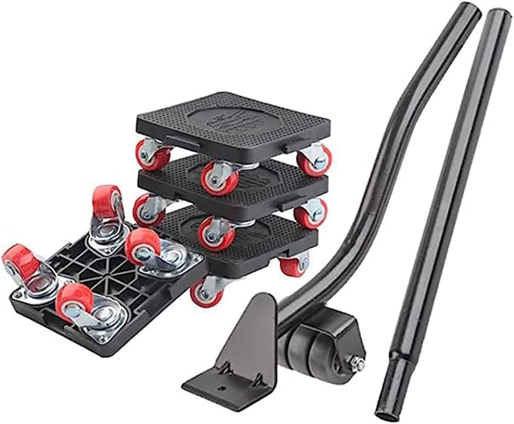 Set Möbeltransport-werkzeuge Mit 4 Rädern Und Tragbarem Lift Zum Bewegen Von Möbeln, Kühlschränken, Sofas Usw.