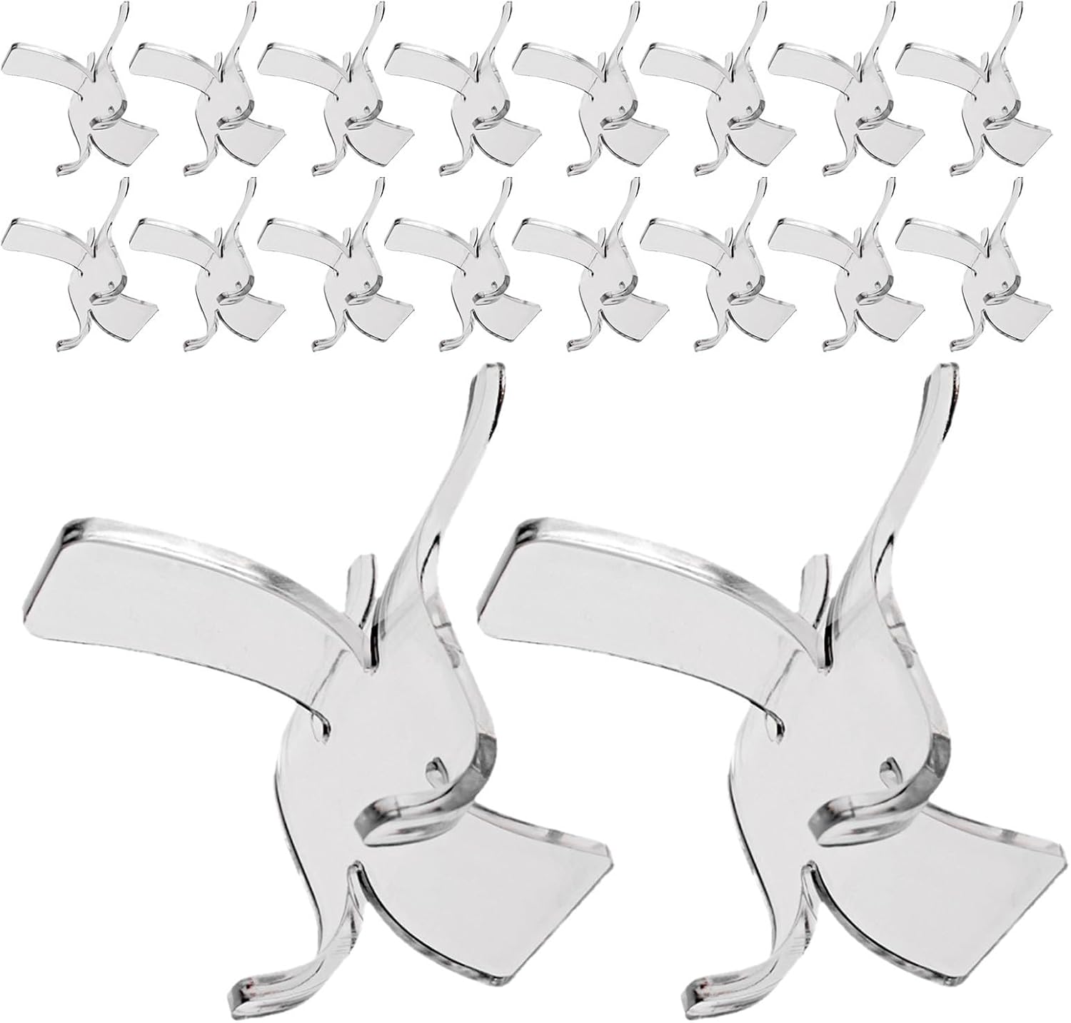 30-teiliger, Transparenter Acryl-präsentationsständer, Rutschfester Mineralienhalter Für Kristalle, Geoden, Steine Und Schmuck, Vielseitiger Präsentationssockel Für Sammler Und Vitrinen