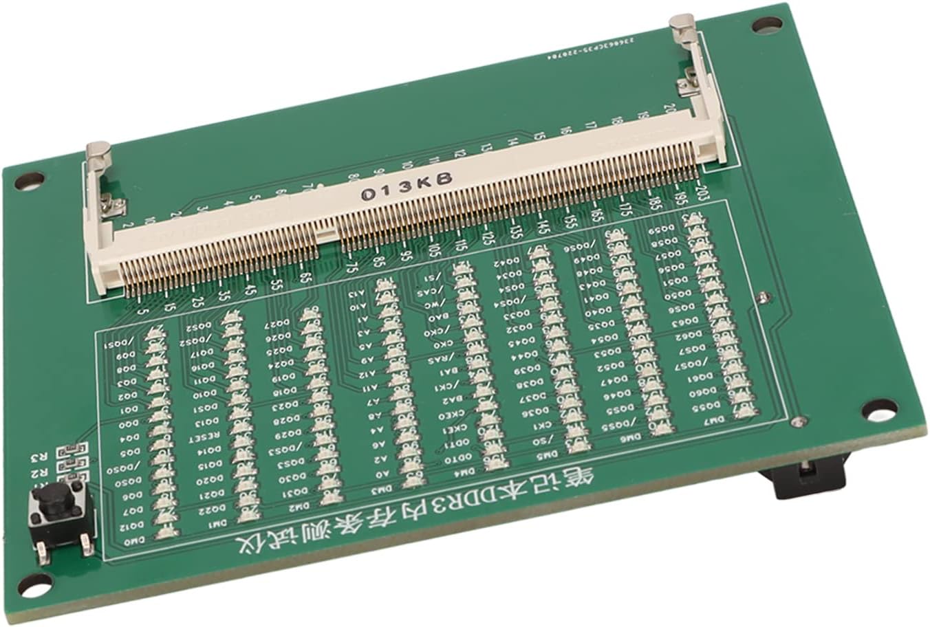 Ddr3-speichertestgerät Mit Led-anzeigen Für Laptops, Ddr3-fehlerdiagnose-testplatine – Kompaktes Und Tragbares Speichermodul