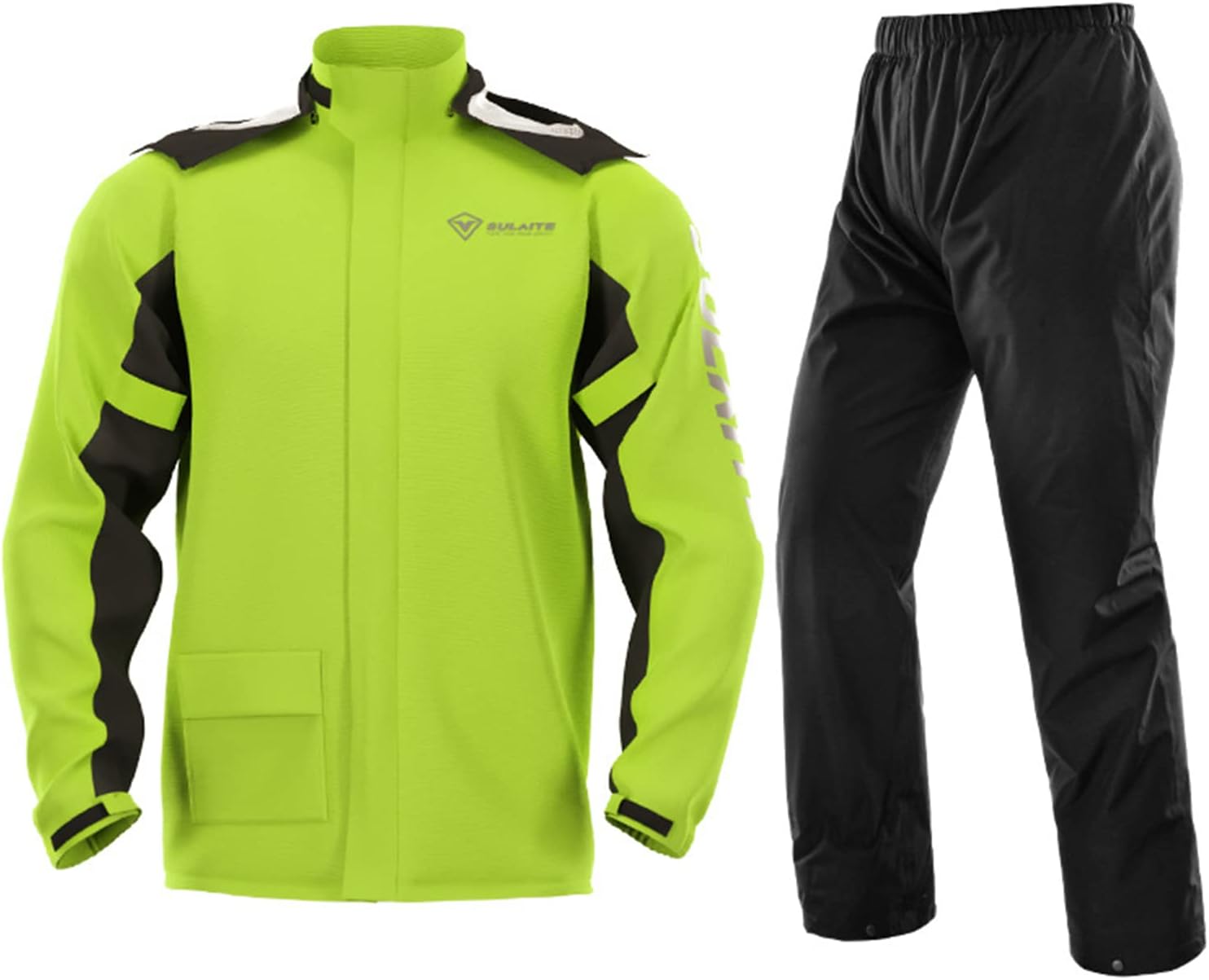 Wasserdichter Regenanzug Mit Kapuze Und Hose, Atmungsaktiv Und Winddicht, Für Motorradfahren, Radfahren, Angeln, Camping Und Outdoor-aktivitäten