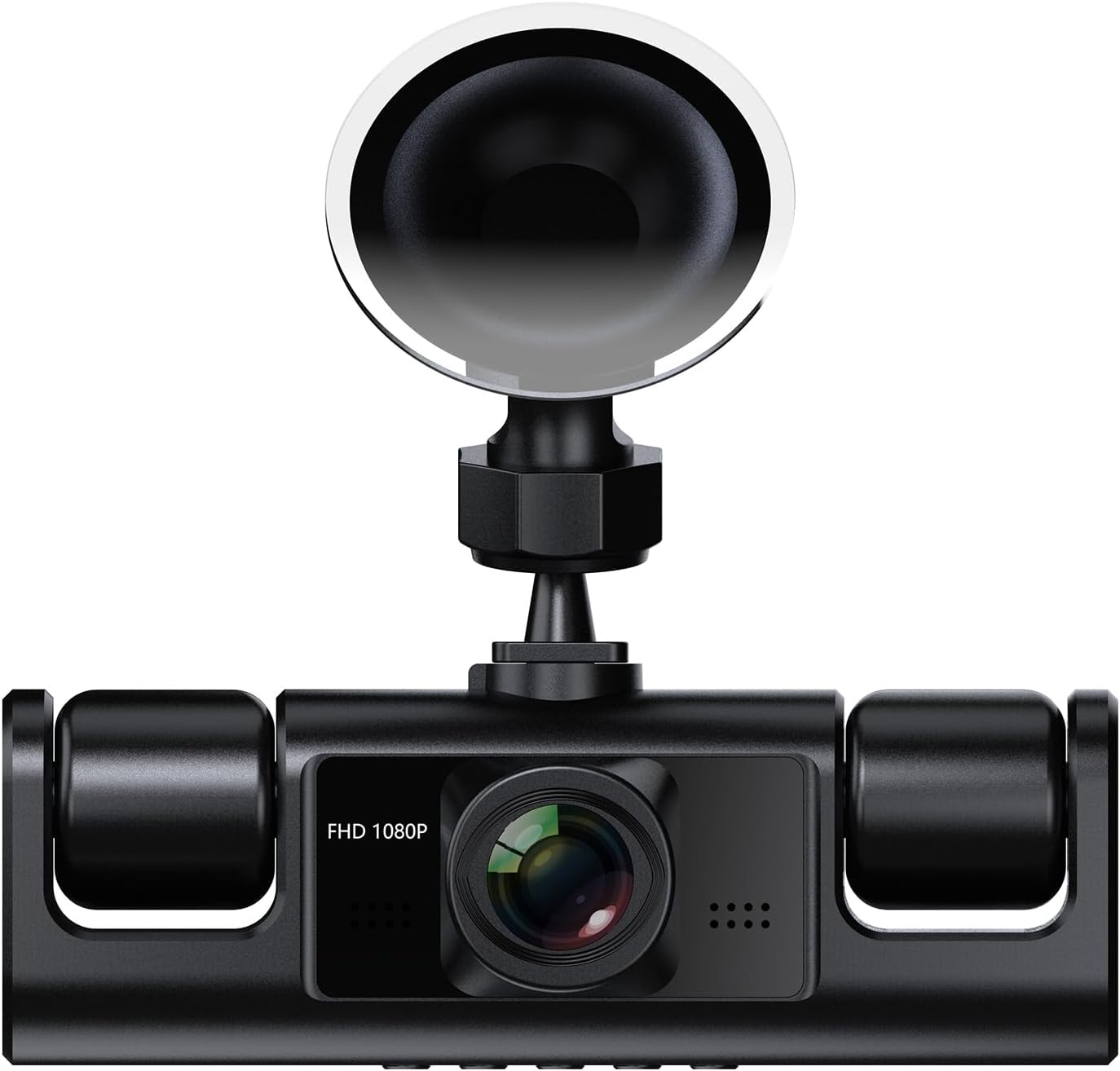 4-kanal-360°-dashcam Mit 4 Ir-nachtsichtlinsen, Wdr-loop-aufnahme Für Autos, Parkmodi Vorne, Hinten, Links Und Rechts