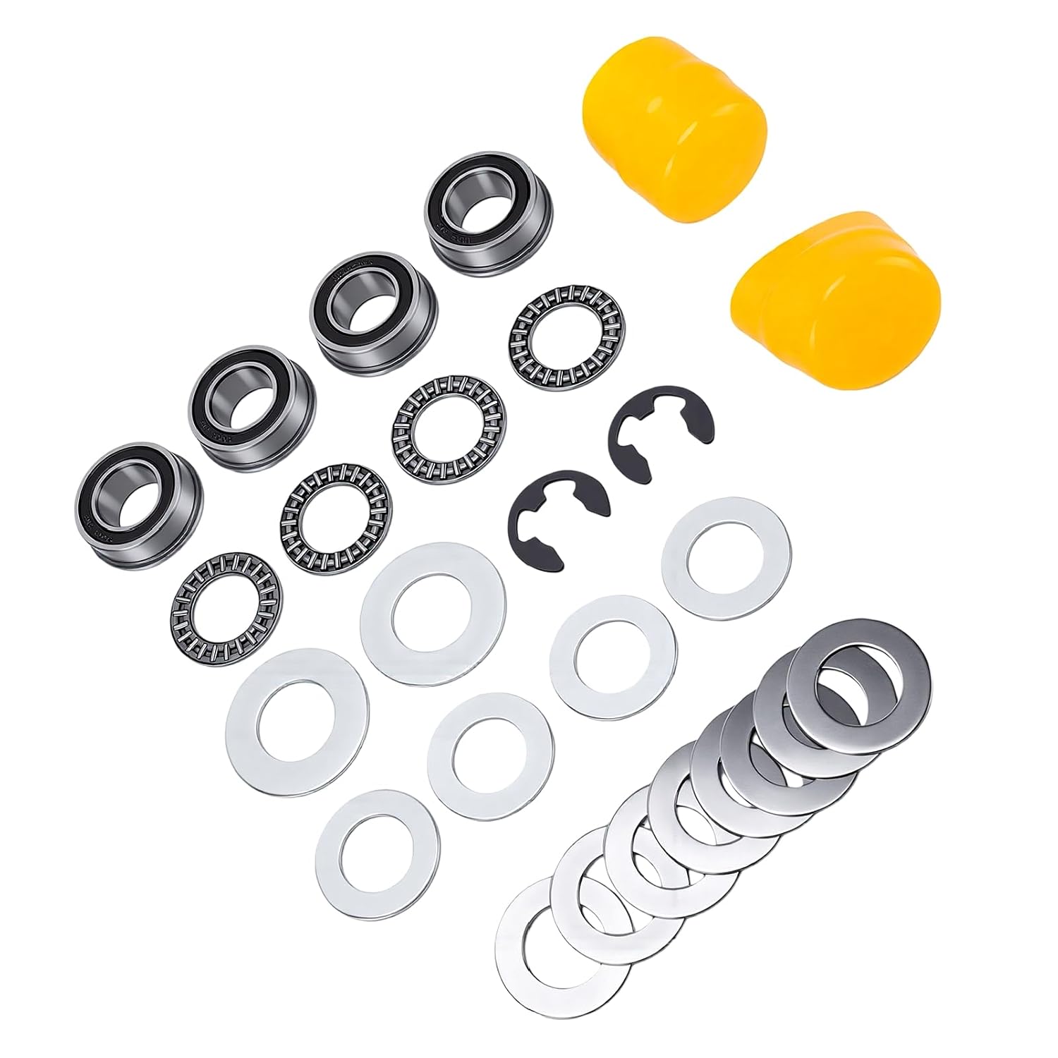 Vorderradlager-kit Am127304 Am 127304 Am-127304 Buchsen-umrüstsatz Mit 4 3/4-zoll-lagern, 2 Gummikappen Für D120
