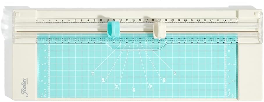 Papierschneider Mit Doppelklingensystem Und Geraden Schnittkanten