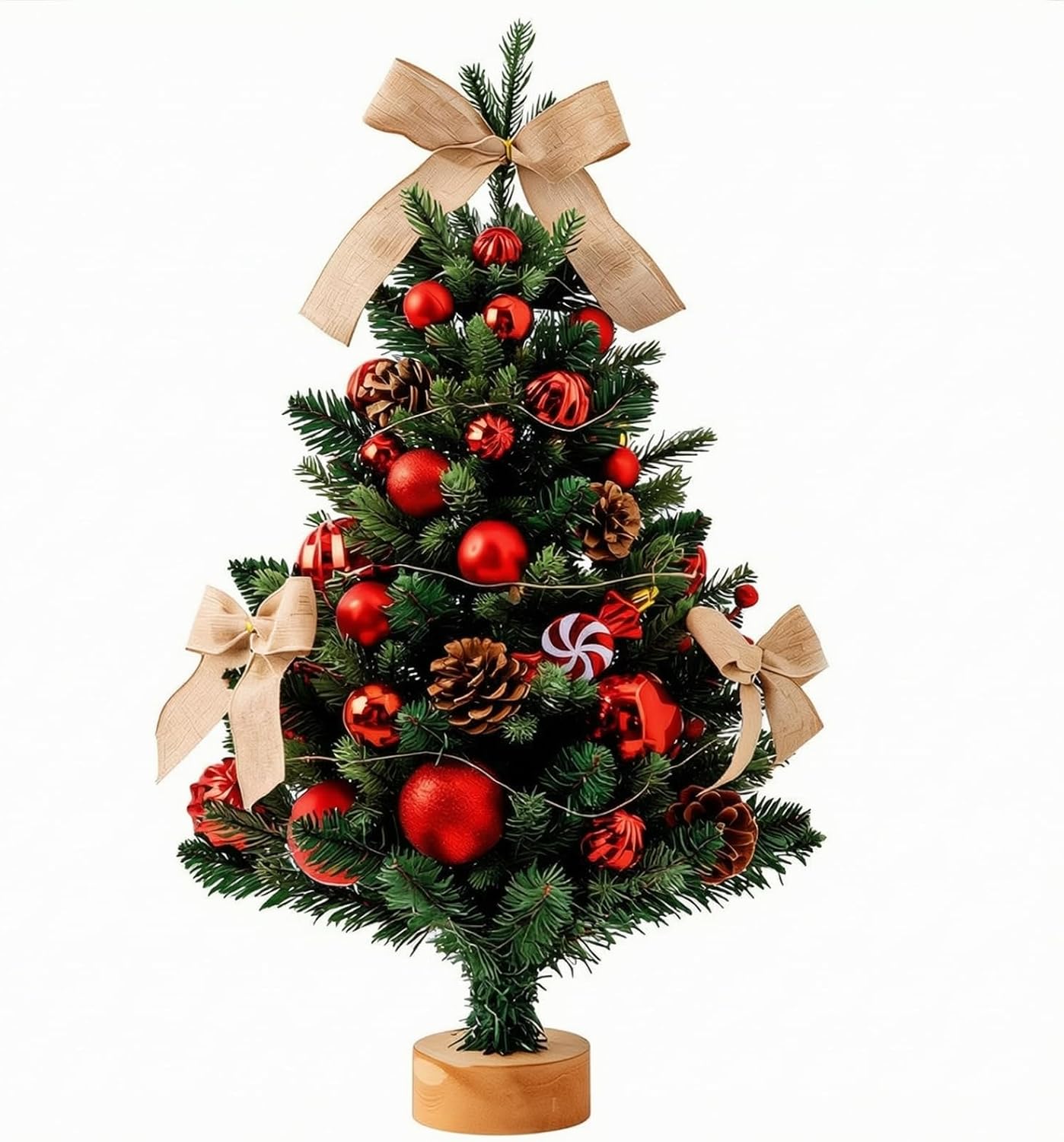 Mini-weihnachtskonifere, Dekoriert, 60 Cm