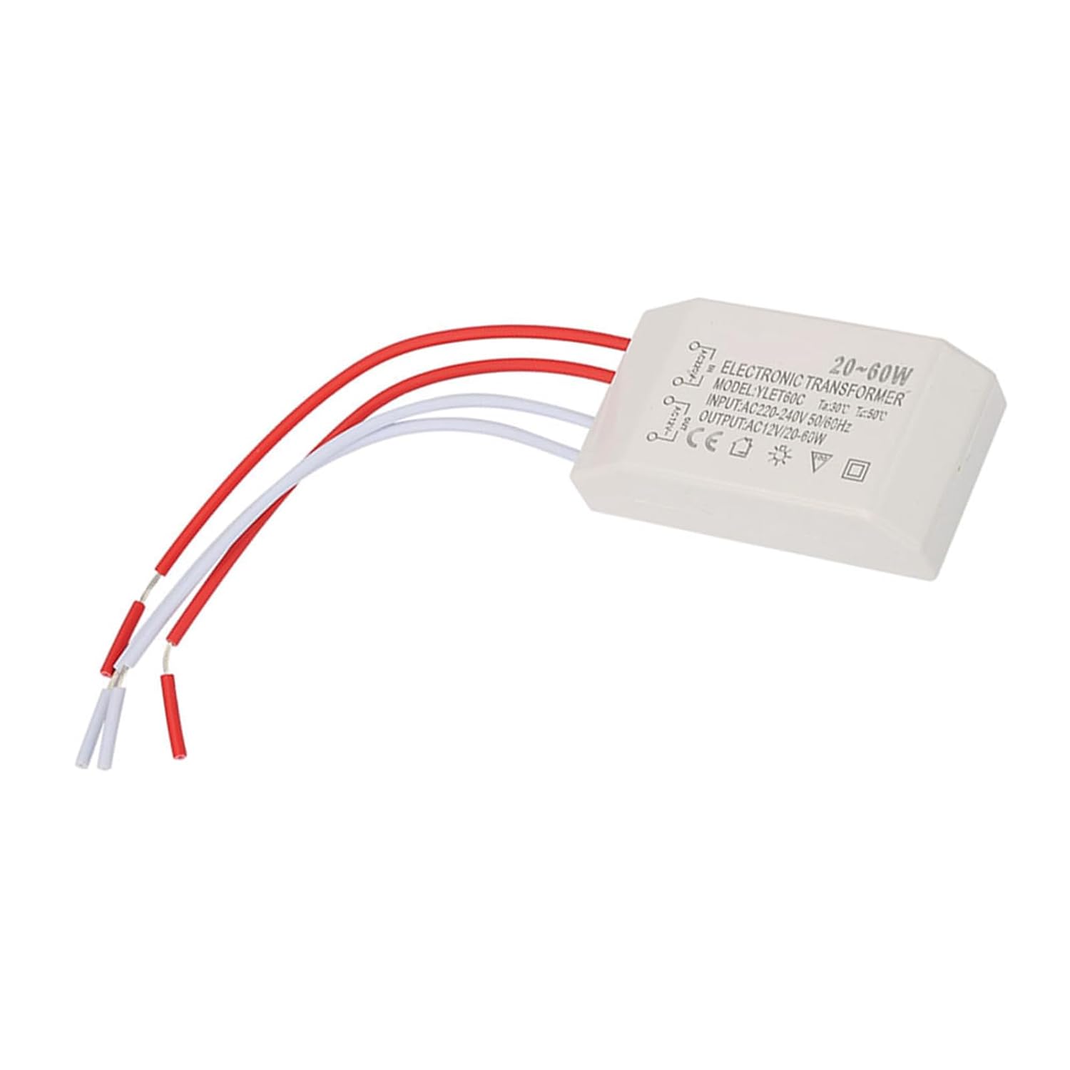 Elektronischer Transformator, Ultradünnes, Dimmbares 12-v-netzteil Für G4-halogenlampen, 20–60-w-lösung Für Die Heimbeleuchtung