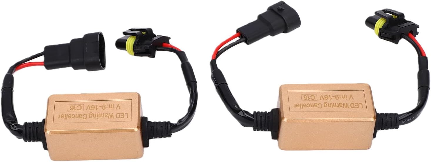 Einheiten 9 16v Led-scheinwerfer-decoder 9005 9006 Fehlerunterdrücker Warn-anti-flicker-adapter-kit Fahrzeuglampenwiderstand Signalstörungsbeseitigung