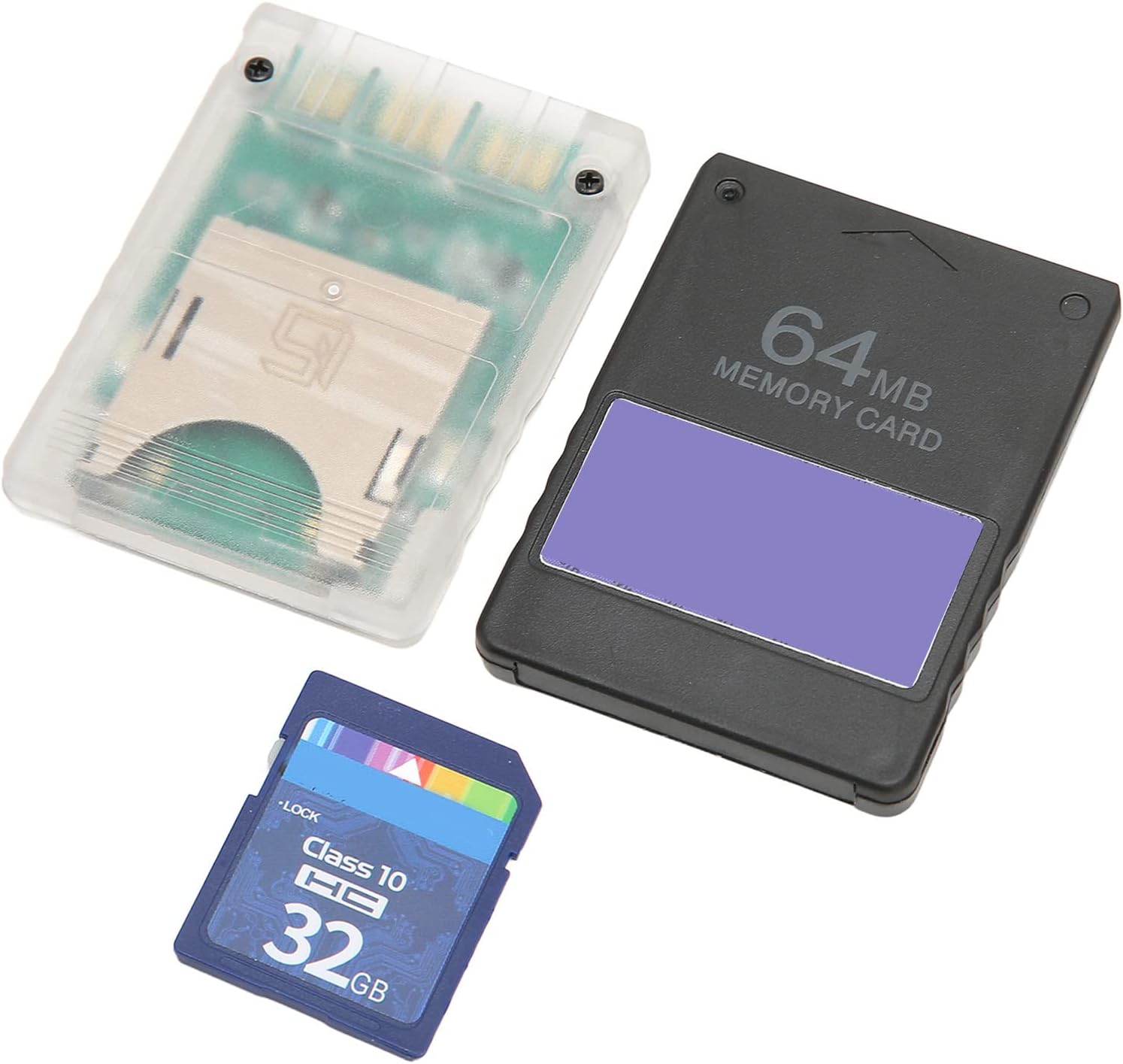 Konsolen-speicherkartenleser-adapter-kit Mit 64-mb-fmcb-karte Für (slim-konsolen-)enthusiasten