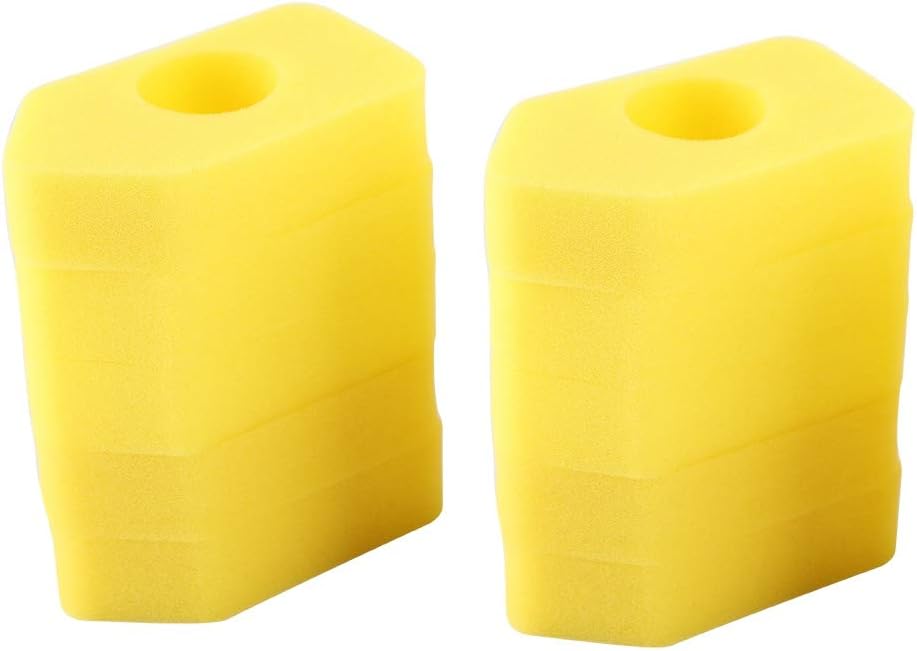 Gelber Schaumstoff-ersatzluftfilter, 10er-pack, Kompatibel Mit 986434, 1,6 Zoll Durchmesser, 4,92 X 2,76 Zoll