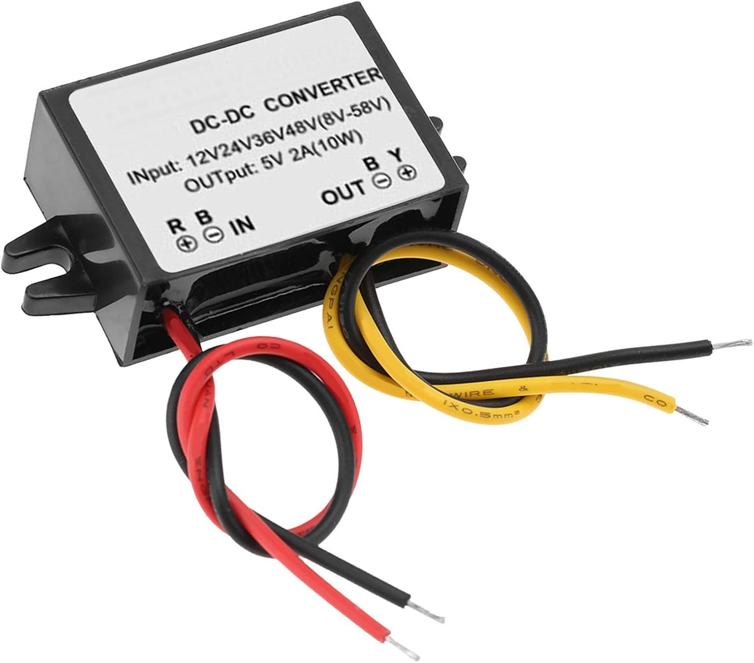 Gleichstromwandler, Spannungsregler, Abwärtsnetzteilmodul 8–58 V Auf 5 V 2 A Für Kfz- Und Heimwerkeranwendungen