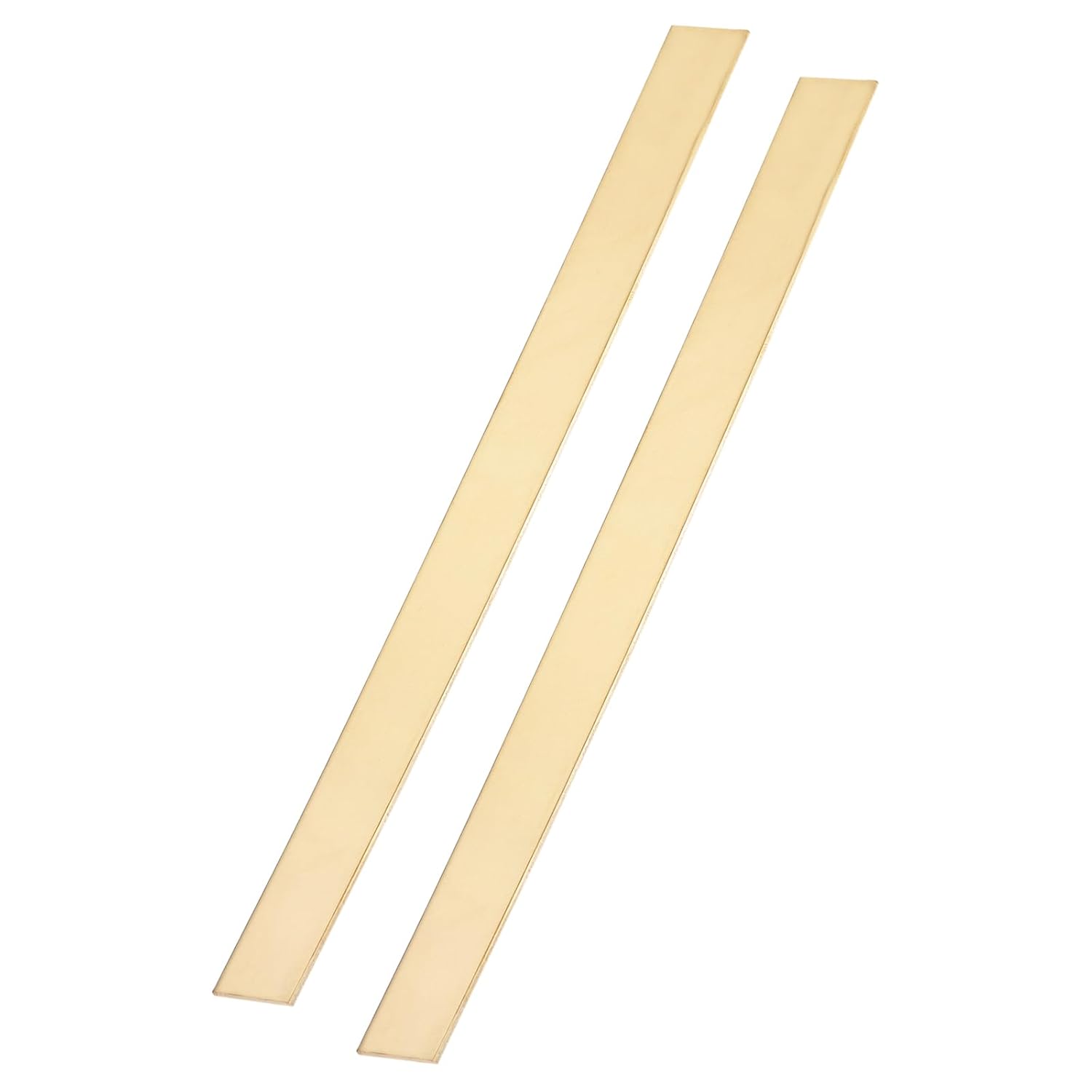 Stück Barres Platten En Laiton H62 0,06" X 0,75" X 12