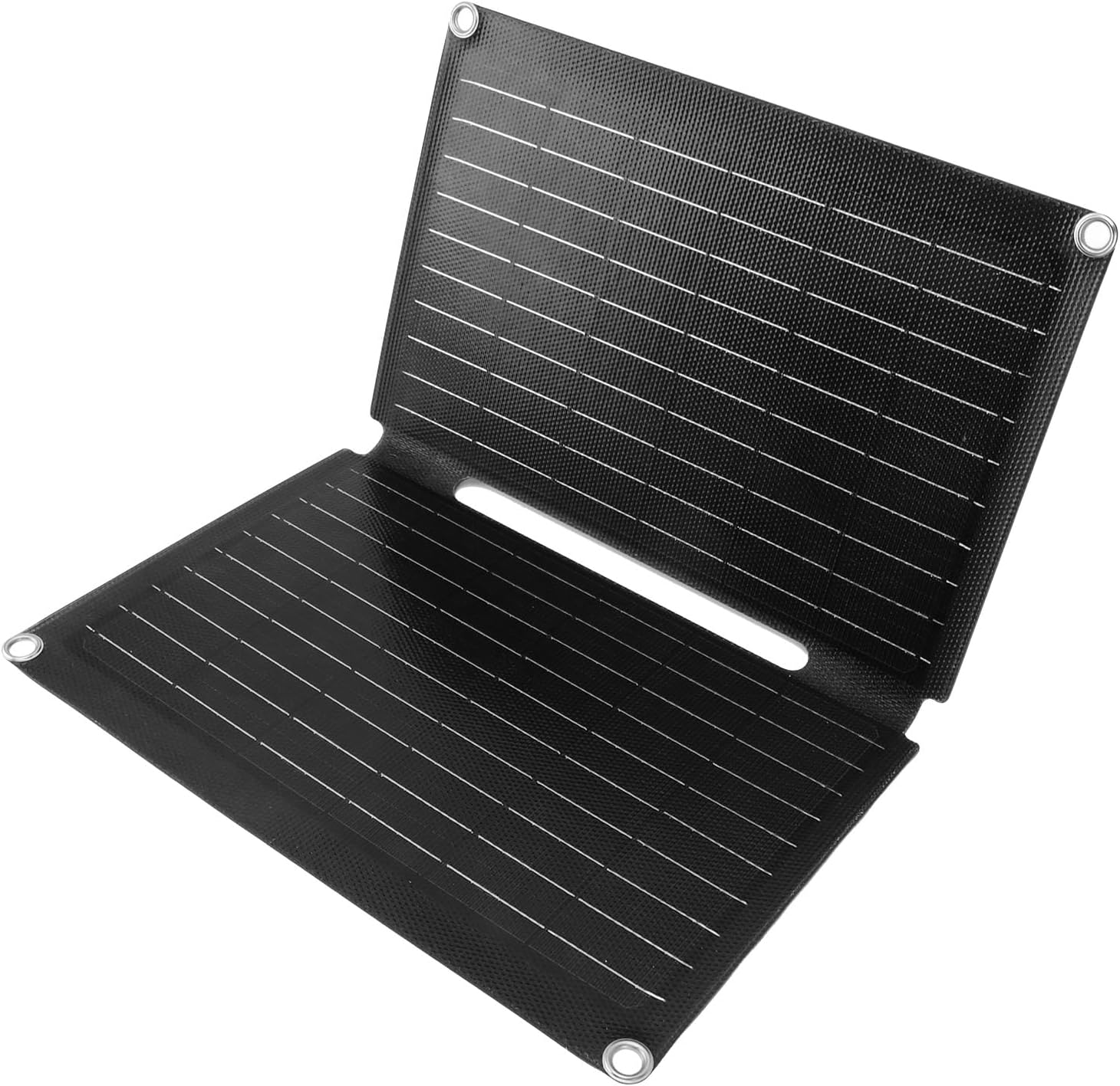 Faltbares 40-w-solarpanel, 2 Usb-anschlüsse, Tragbares Solarladegerät Mit Fokussiermesser, Ideal Für Camping, Reisen Und Outdoor-aktivitäten
