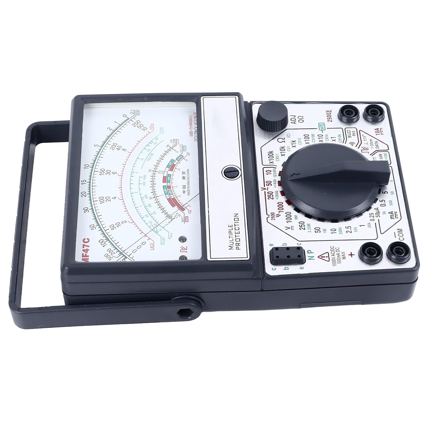 Analoges Zeigermultimeter, Hochgeschwindigkeits-verbrühungsschutz-summer