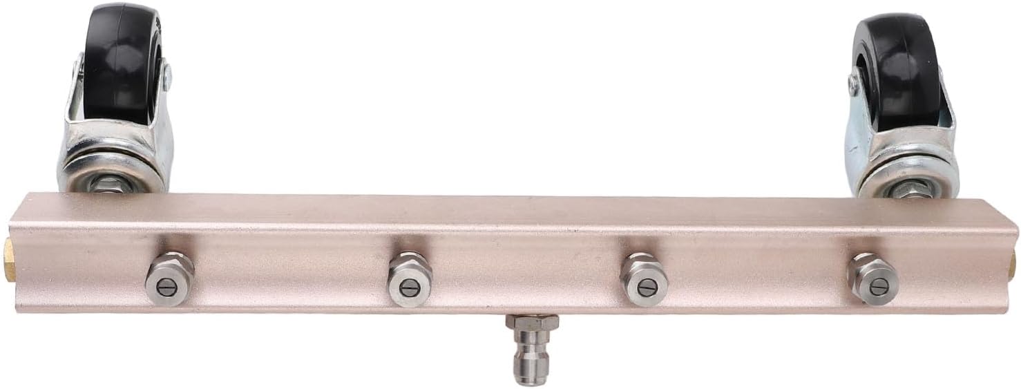 Professioneller Unterbodenreiniger, Hochdruck-chassisreiniger Mit 1/4-zoll-schnellanschluss Und Roségoldenem Edelstahl, Ideal Zum Waschen Von Lkws Und