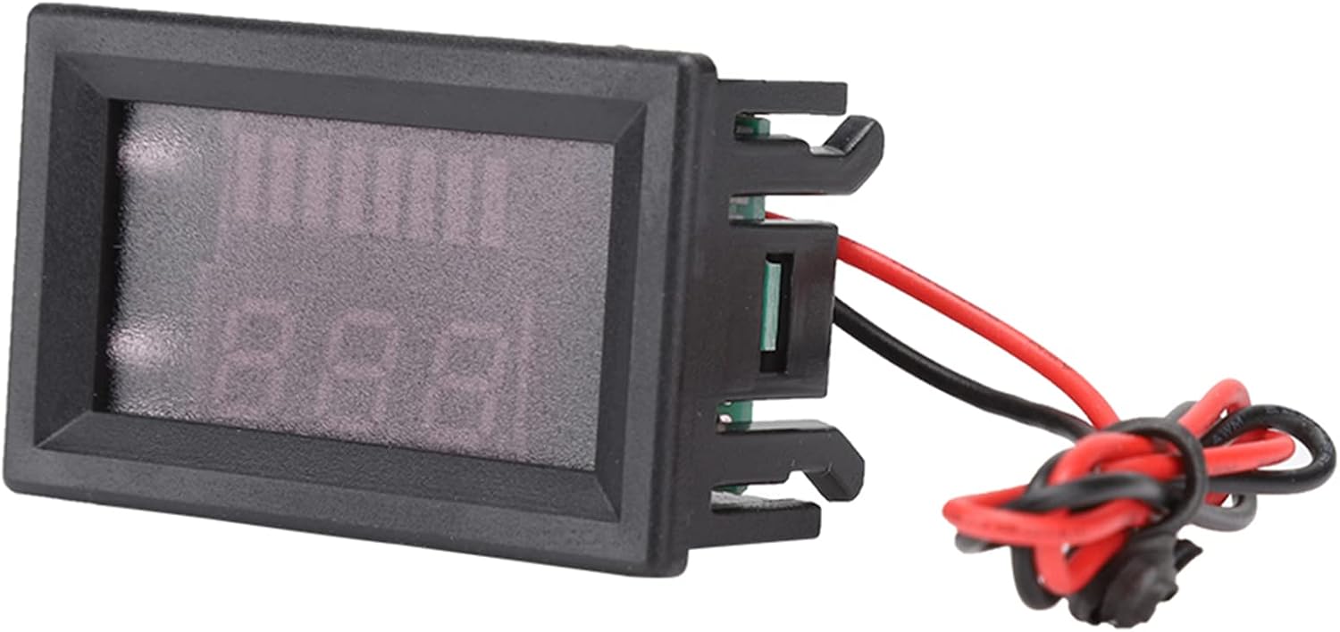 Dc 12v-72v Batterievoltmeter, Digitalvoltmeter, Led-anzeige Mit Automatischer Dezimaldarstellung, Für Lithium-, Blei-säure- Und Autobatterien