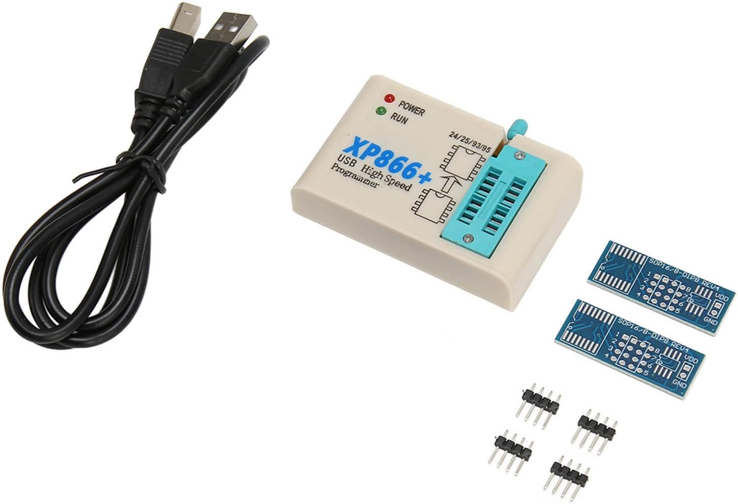 Hochgeschwindigkeitsprogrammiergerät, Ic-programmiergerät, Eeprom-schreiber Mit Vollautomatischer Offline-kopierfunktion Und Schnellem 3s-lesegerät En25t80, Ideal Für 24-, 25- Und 93-nm-eeprom-speiche