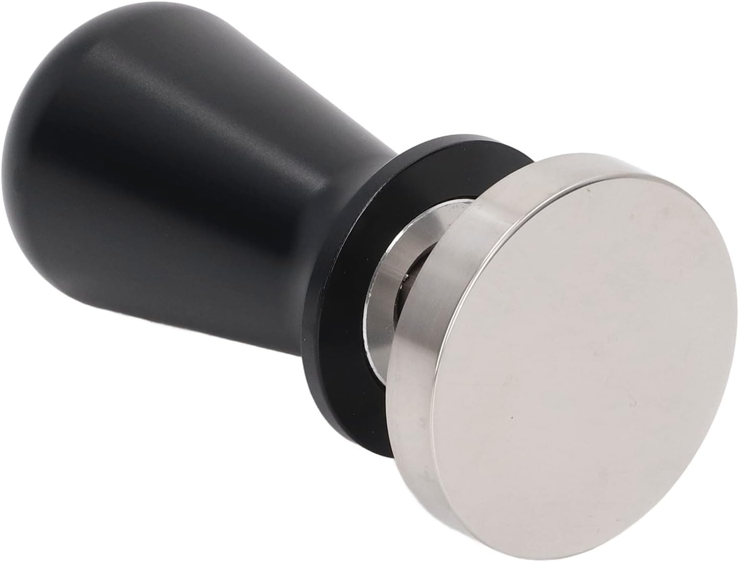 4,1-zoll-kaffeestößel Aus Edelstahl, Hochwertiger Flacher Sockel Aus Edelstahl 304, Ergonomischer, Hochglanzpolierter Griff Zum Einfachen Andrücken Des Kaffeepulvers