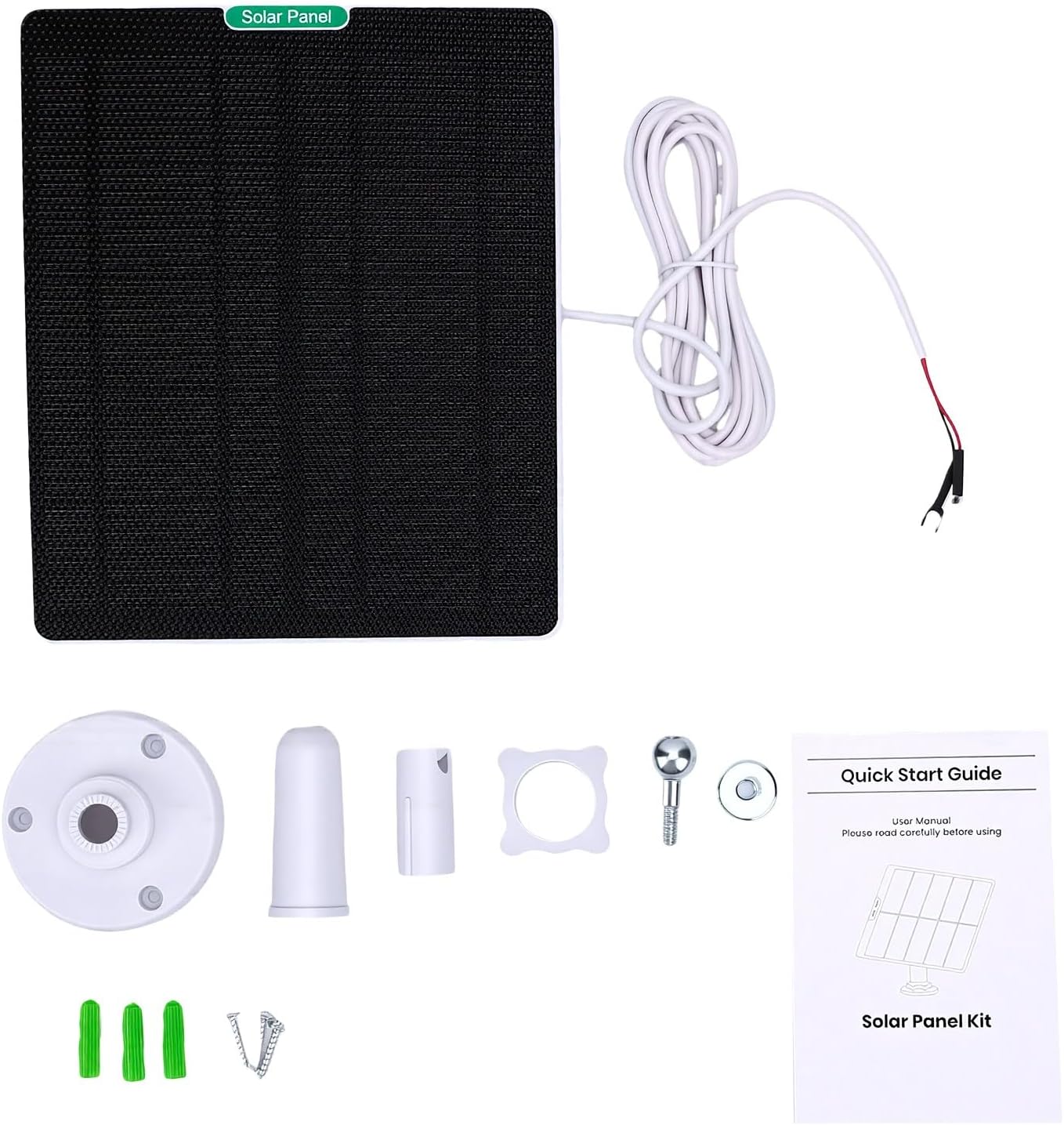 Solarpanel-set Für Ring 4, 3, 3 Plus Video-türklingel (2, 5, W)