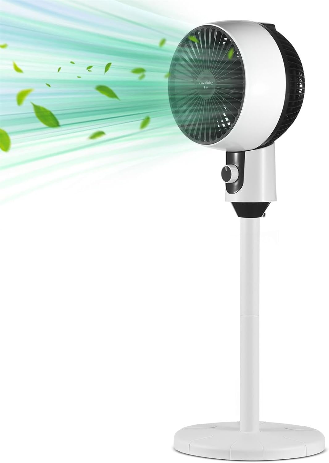Standventilator Mit 3 Geschwindigkeitsstufen, Oszillierend, Leise, 45 W, Mit