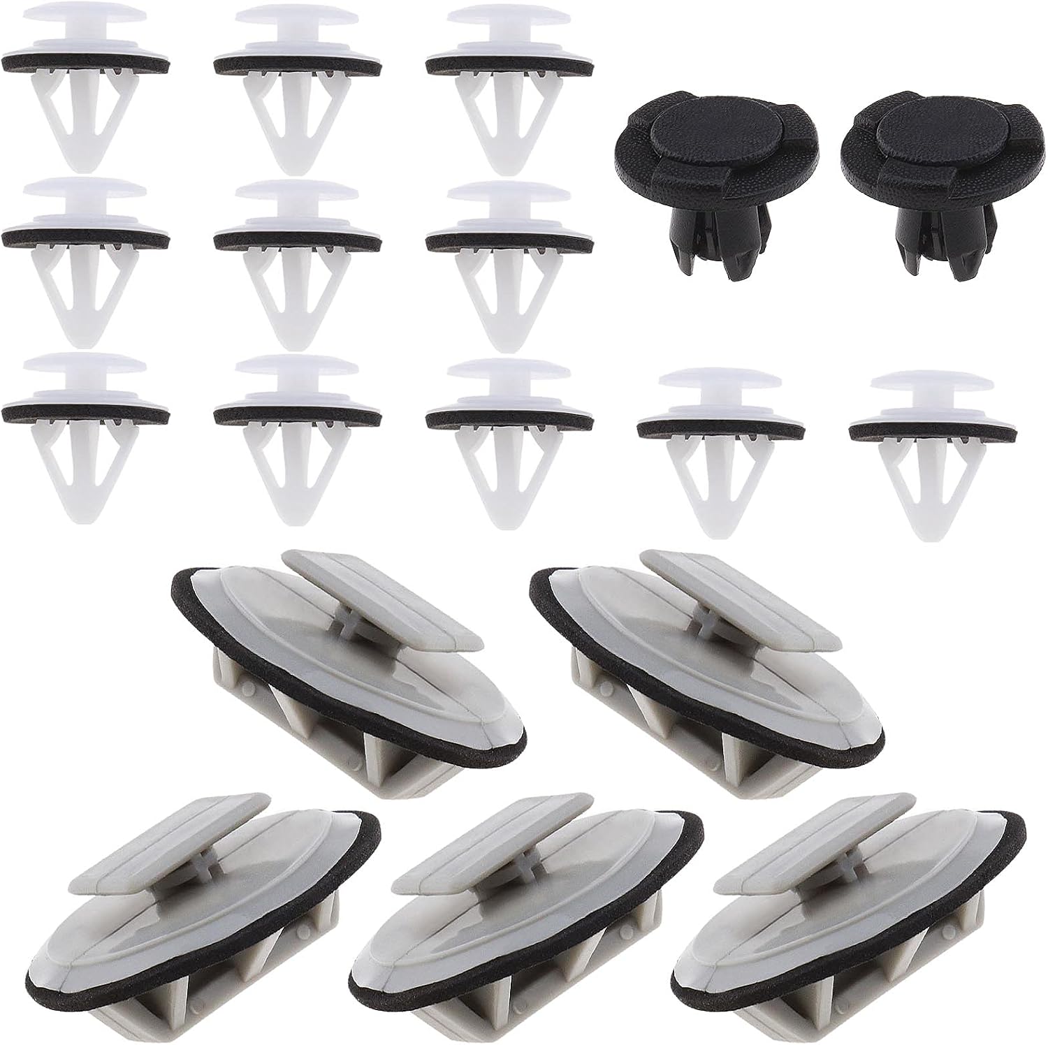 1 Komplettes Set Kunststoffclips Für Schwellerverkleidungsteile, Kompatibel Mit Mazda 3 Bl (2008-2013) Und Mazda 6 Gh (2007-2012)