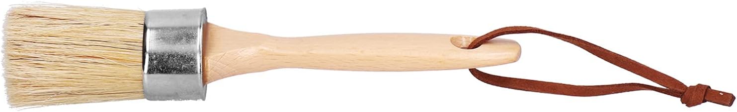 Buchenholzpinsel, Ergonomischer Holzgriff, Pinsel Für Heimdekoration, Schränke, Möbel Mit Komfortablem Griff, Zum Streichen Und Lackieren