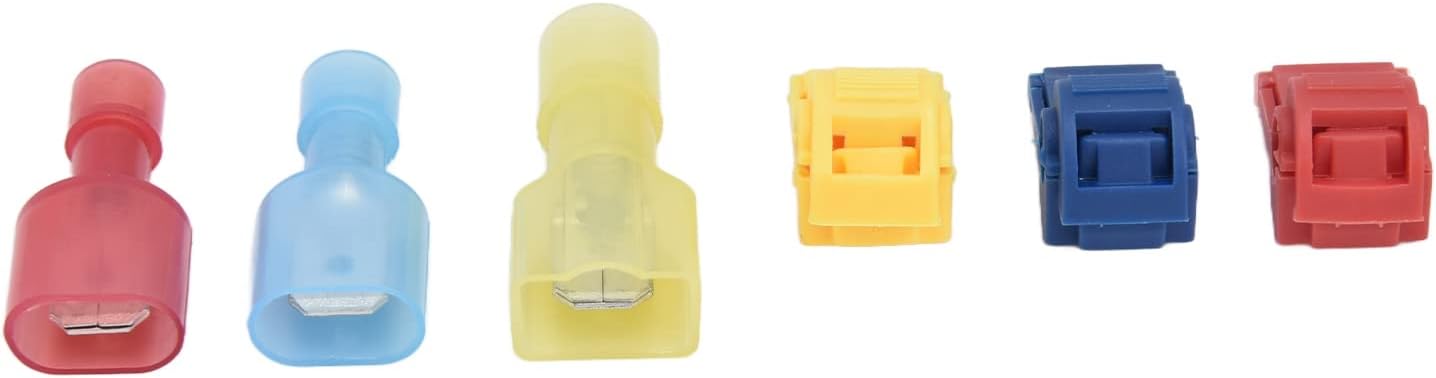 Schnellkupplungs-set, 3-farbige Messing- Und Pvc-drahtklemmen Mit Isolierung Für Reparaturen An Stromkreisen Und Heimdekoration