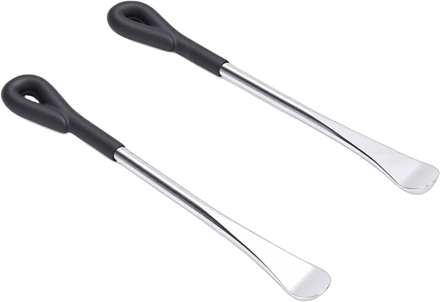 2-teiliges, Robustes Reifenwechselset, 25 Cm Lange, Verchromte Hebelstangen Aus Kohlenstoffstahl Mit Geformtem Griff Für Motorrad- Und Fahrradreifenreparaturen