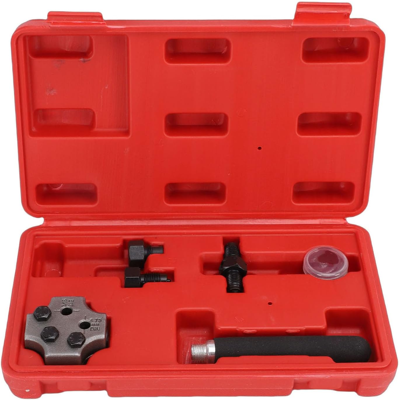 Bremsleitungs-bördelwerkzeug-set, Professionelle Kfz-reparatur, Sae 45-grad-doppelbördelwerkzeug-set Für Stahlbremsleitungen Und