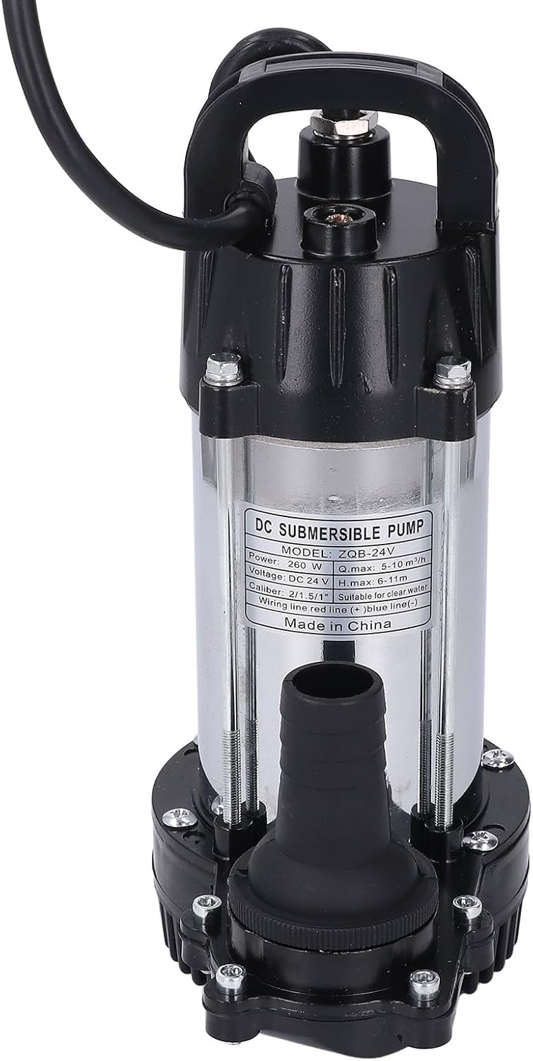 Dc24v 260w Tauchpumpe, Förderhöhe Von 6 Bis 11 M Mit