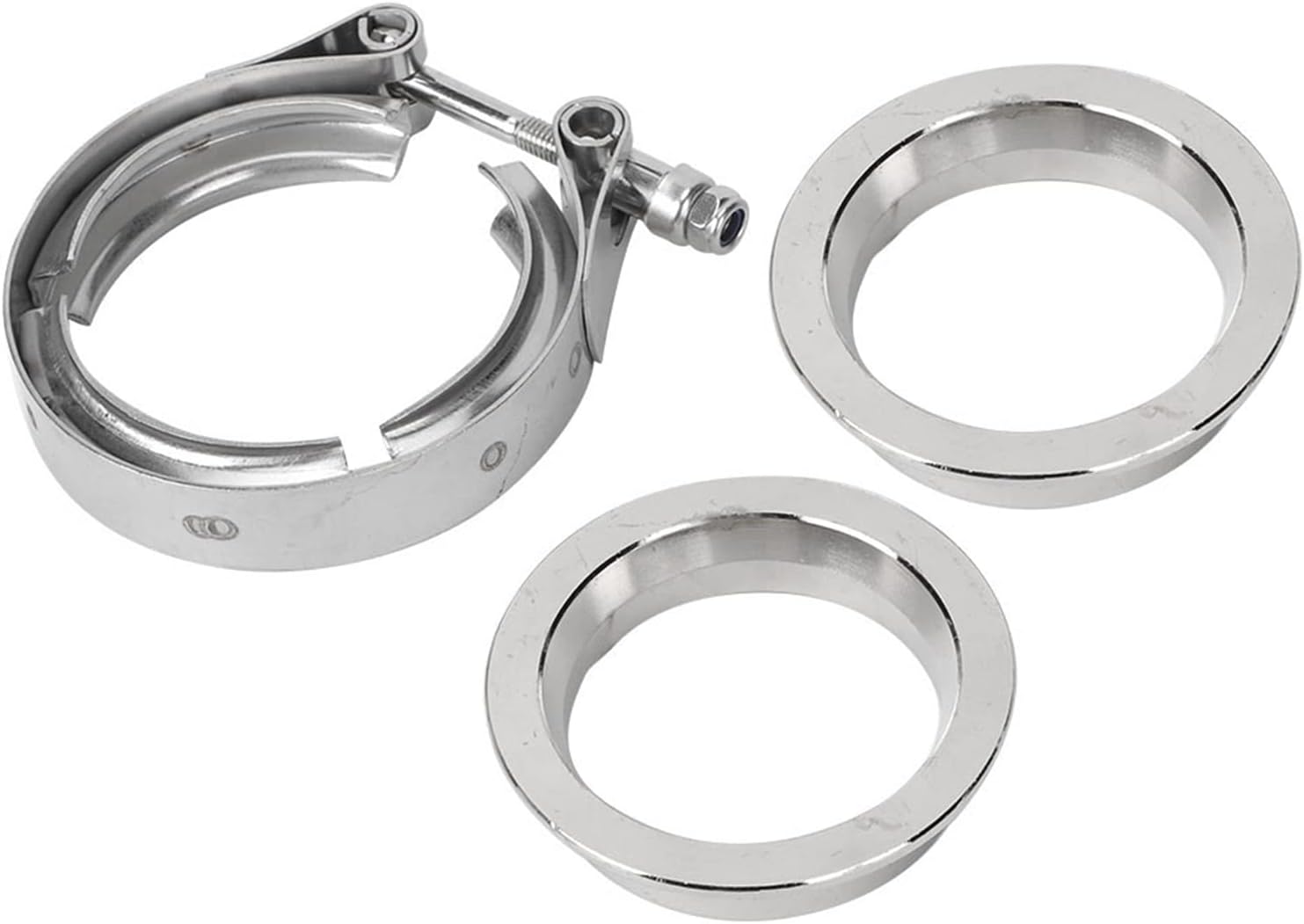 V-band-klemmset, Edelstahl 304, 2,0 2,25,5