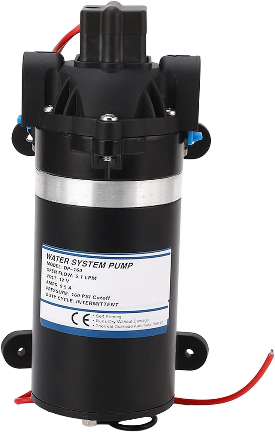 Hochdruck-membranpumpe 160 Psi 5,1 L/min 12 V Dc Wasser