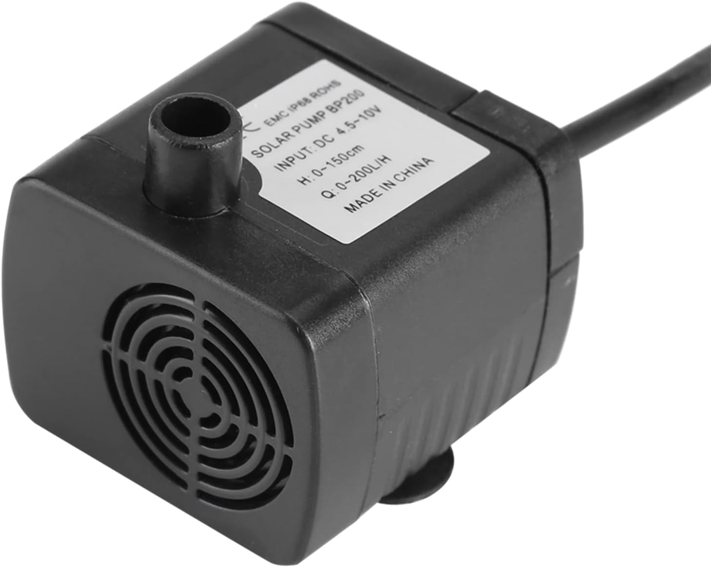 Solarpumpe Für Teichbrunnen Mit 2,8-w-panel, 200 L/h