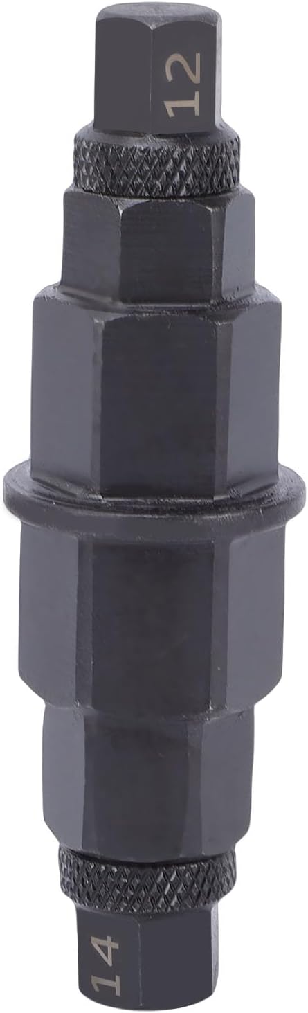 Motorrad-sechskant-werkzeugsatz, Kohlenstoffstahl, Größen 12, 14, 17, 19, 22, 24 Mm Für Reifen- Und Achsenwartung Cmb0135