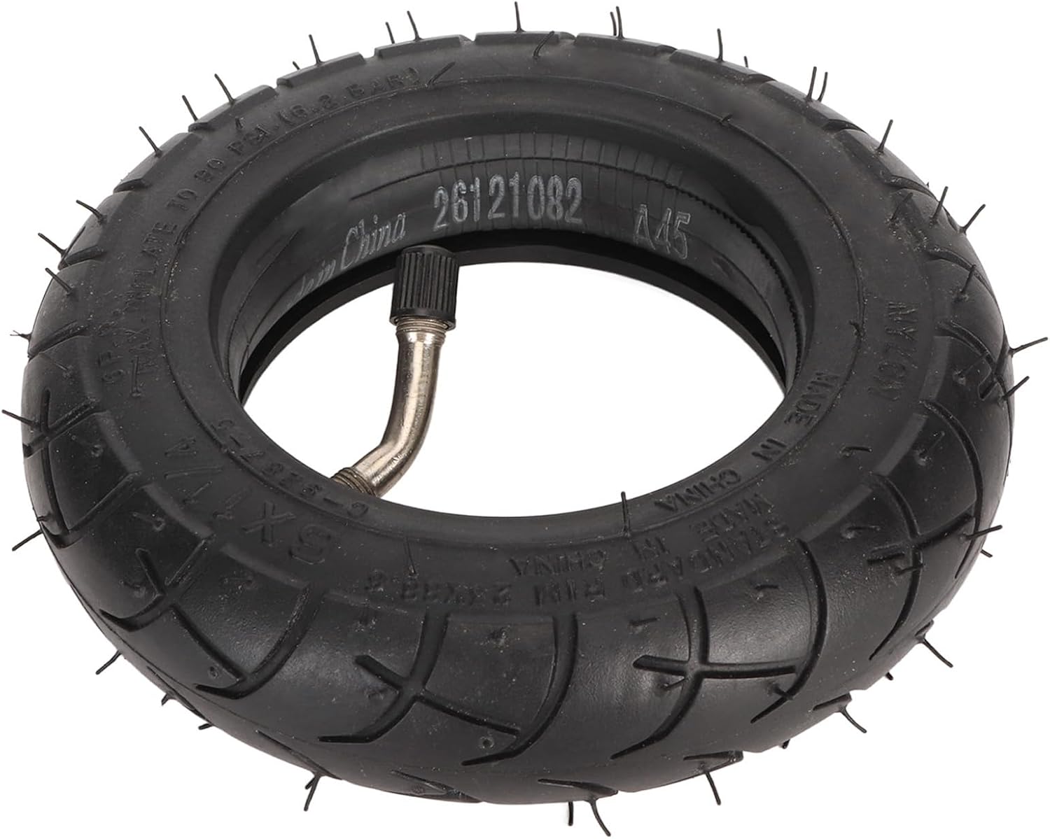 6x1 1/4 6 Zoll Elektrorollerreifen, Indoor/outdoor Gummireifen-ersatz Mit Großem Profil Und Starkem Grip Für