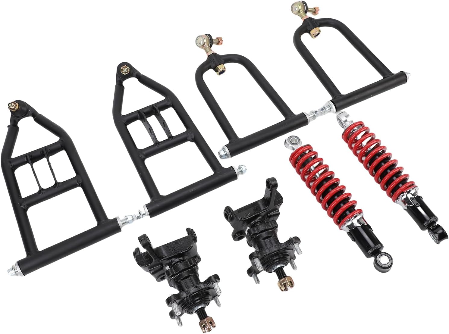 Vorderachs-schwingarm-kit, Metall-gummi-konstruktion Mit Elektronischer Beschichtung Zum Schutz, Ideal Für Go-karts, Elektro-atvs, Quads Und