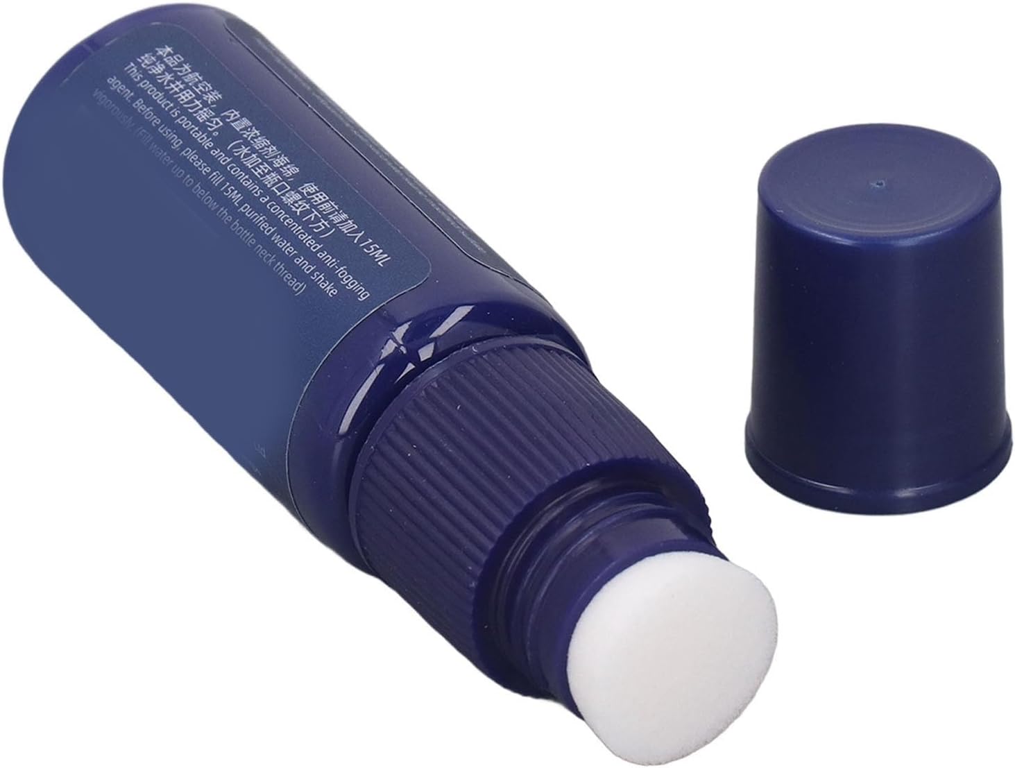 Nano-antibeschlagmittel Für Brillen, Langanhaltender Halbleiter-schwimm-entfeuchter 15 Ml 130 Anwendungen Mit Eingebautem Schwamm Zum Tauchen, Schwimmtraining Usw.