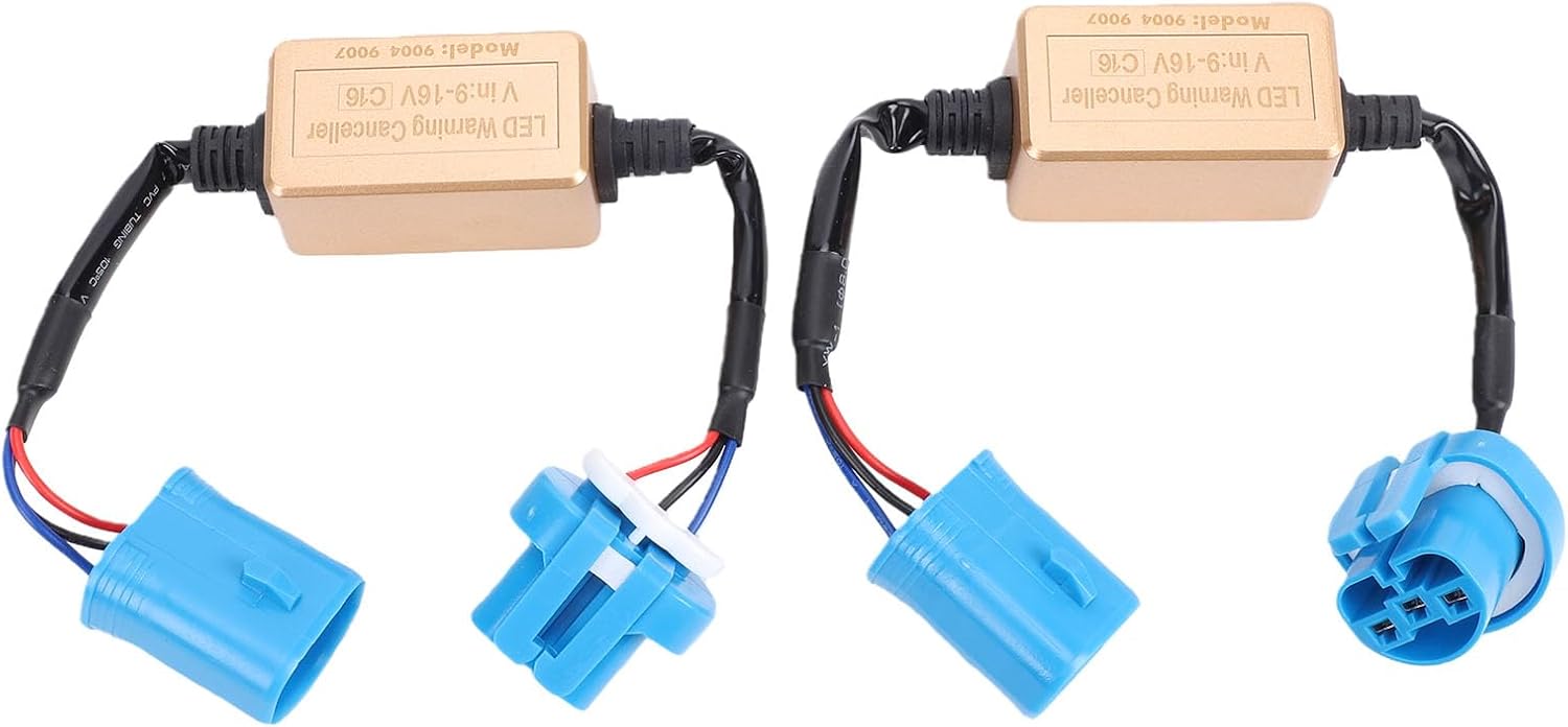 9007 9004 Led-scheinwerferdecoder, Flimmerfreier Led-lampendecoder, 9-16v, Störungsfrei, Stabile Helligkeit, Einfache Installation Für Serienfahrzeuge