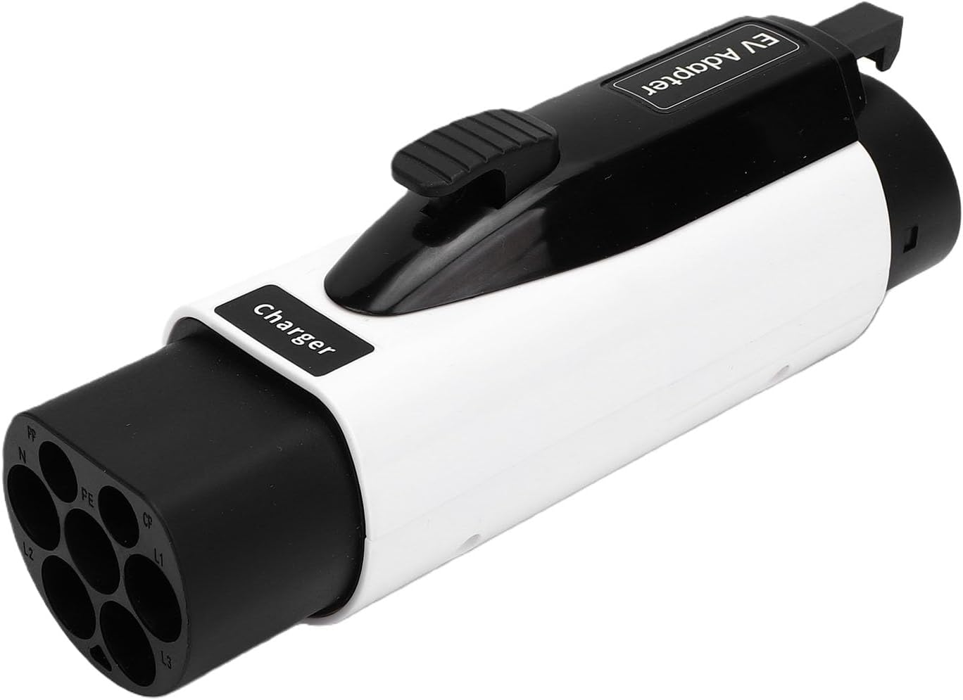 Ev Typ 2 Auf Typ 1 32a Adapter Mit Absturzsicherung Für Ev-ladegerätanschluss J1772, Kompaktes Steckerdesign